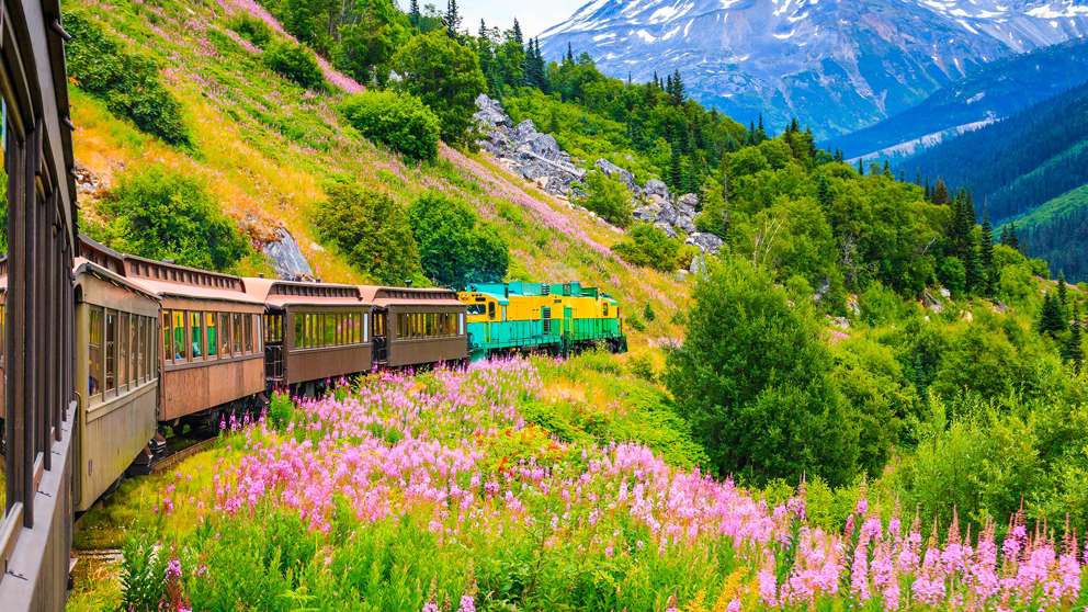 1920X1080 Skagway Train