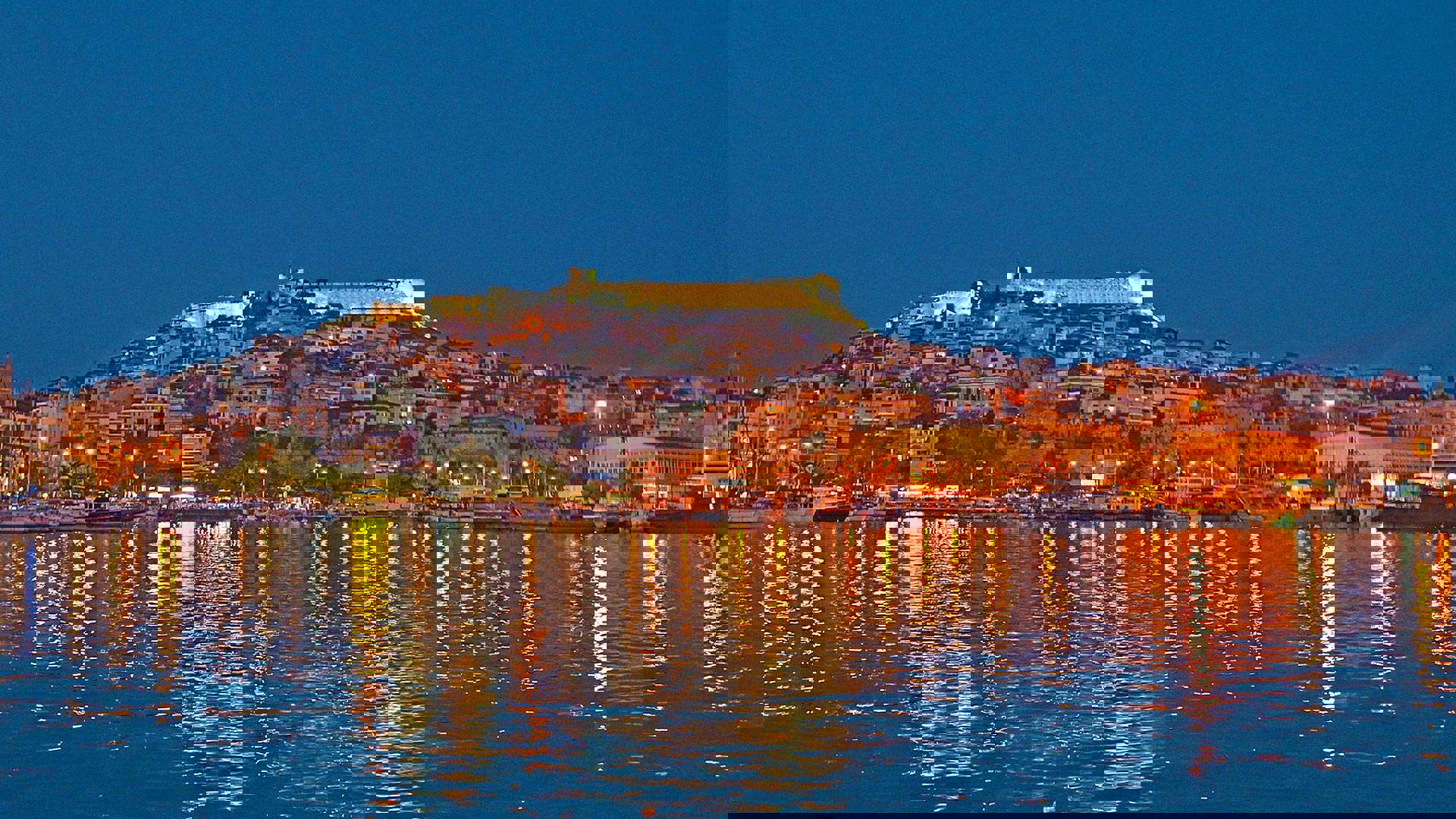 1920X1080 Kavala Greece Middelalderfort