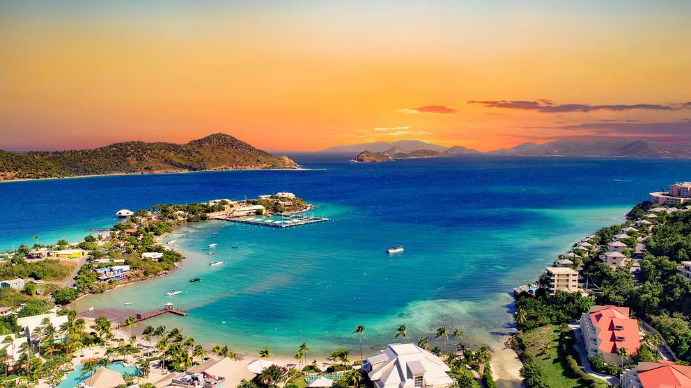1920X1080 St Thomas Sunset