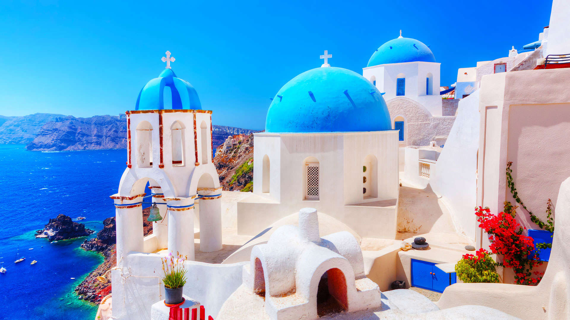 1920X1080 Santorini Thira