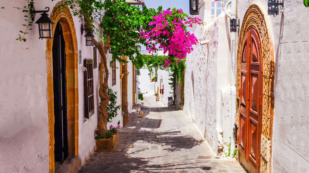 1920X1080 Rhodos Smal Gade I Lindos