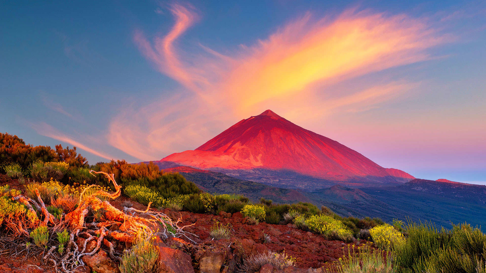 1920X1080 Tenerife Teide