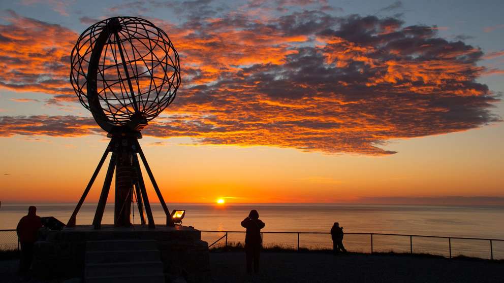 Nordkap Solnedgang2