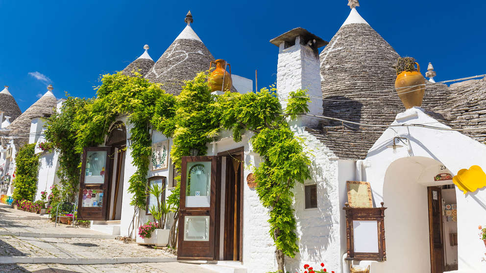 1920X1080 Alberobello Trulli Huse