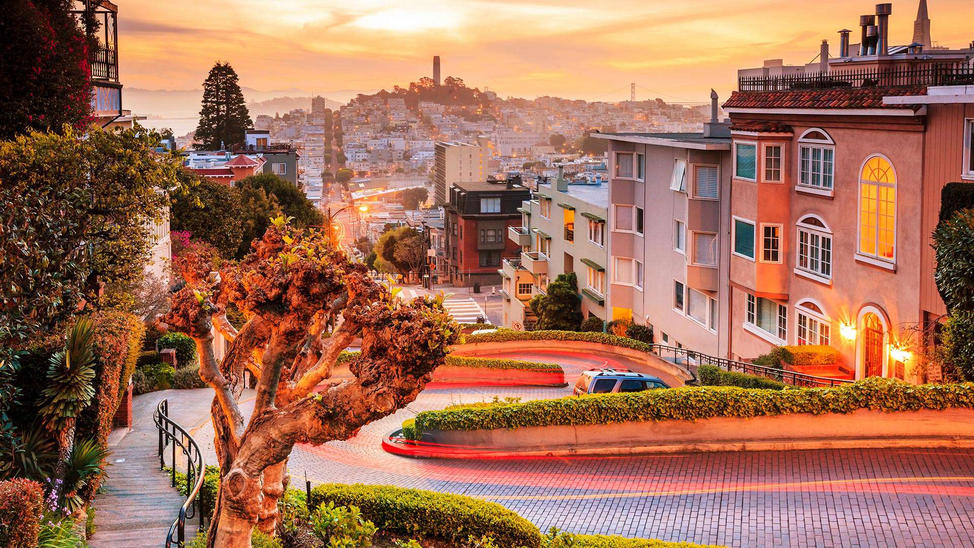 1920X1080 San Francisco Lombard Street