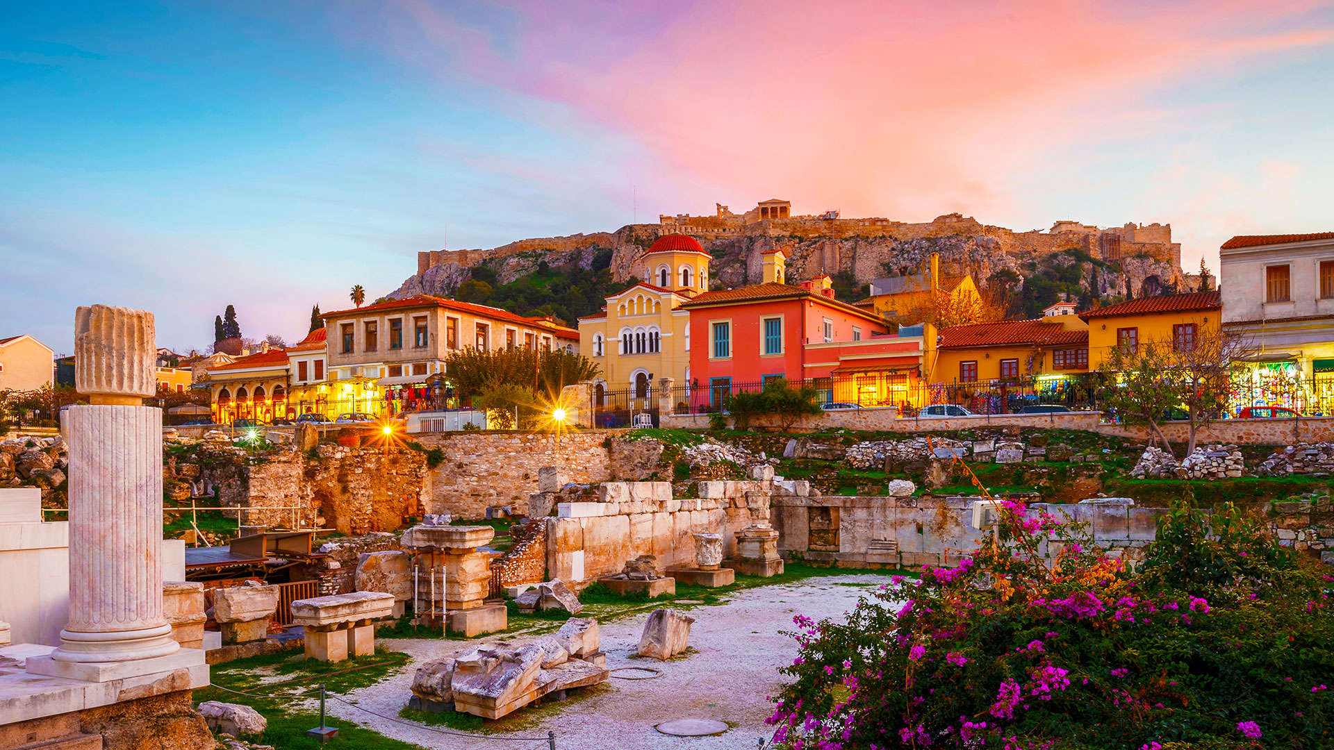 1920X1080 Athen Fra Byen