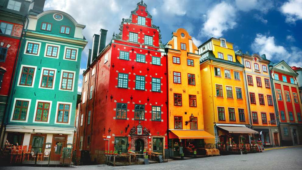 Stockholm Farverige Huse
