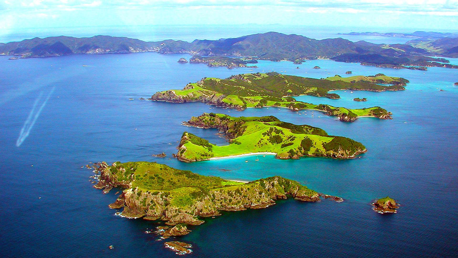 1920X1080 NZ Bay Of Islands