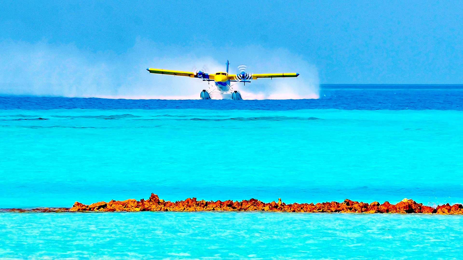 1920X1080 Maldives Vandflyver