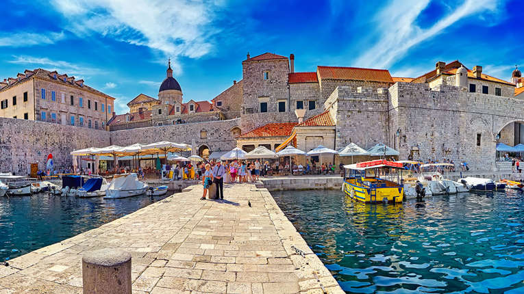 Påstigning i Dubrovnik