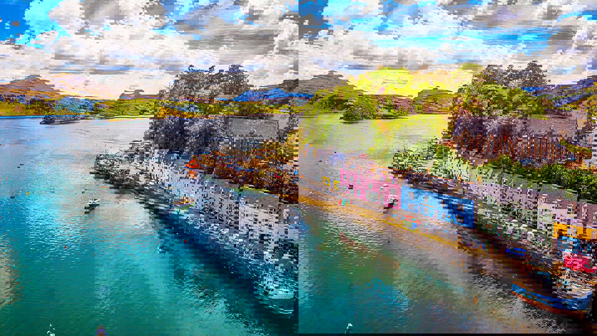 1920X1080 Isle Of Sky Portree