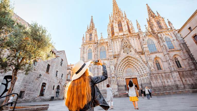 Krydstogtet slutter i Barcelona.  Nyd Barcelona