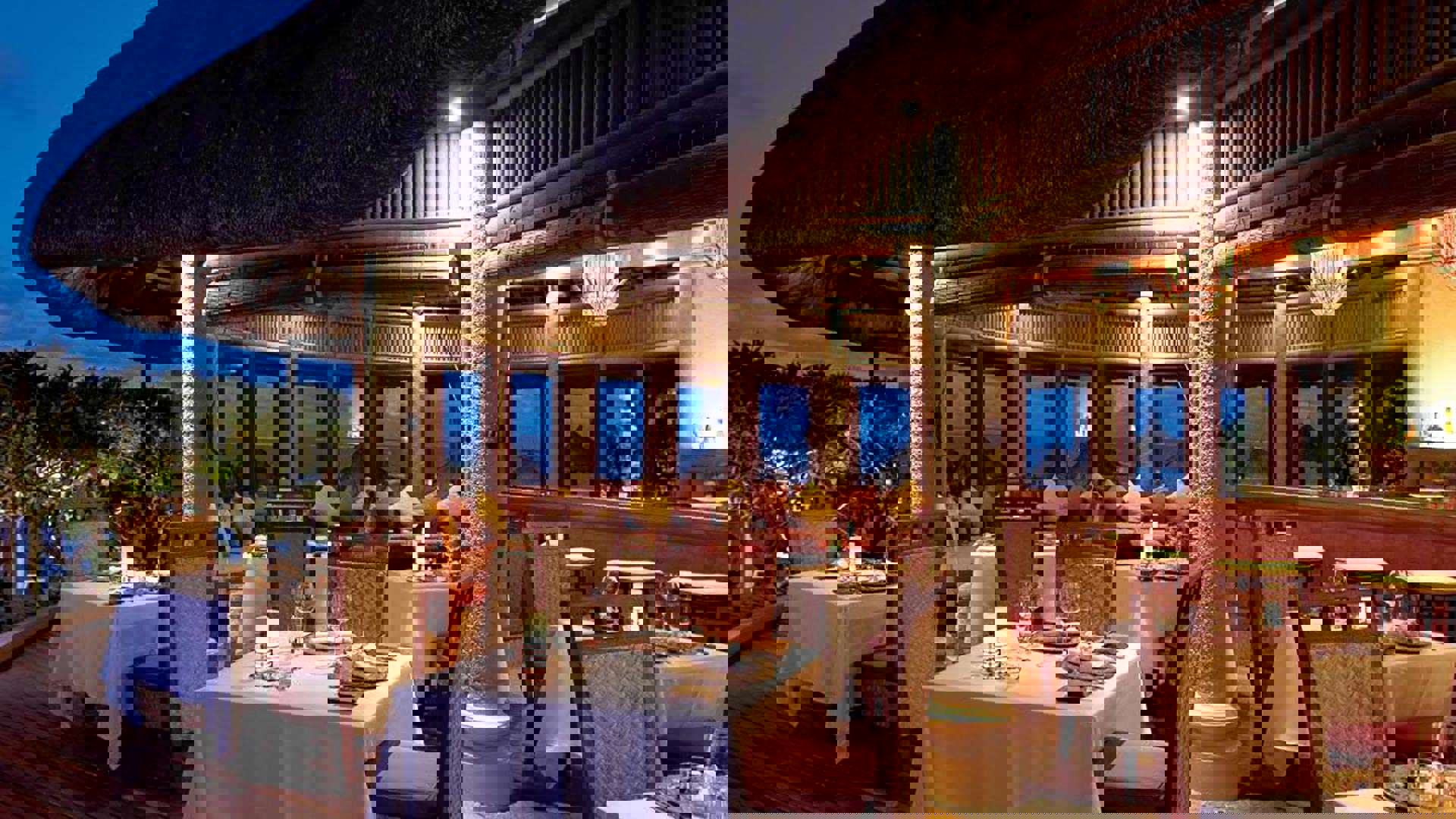 1920X1080 Belle Mare Plage Aftenrestaurant