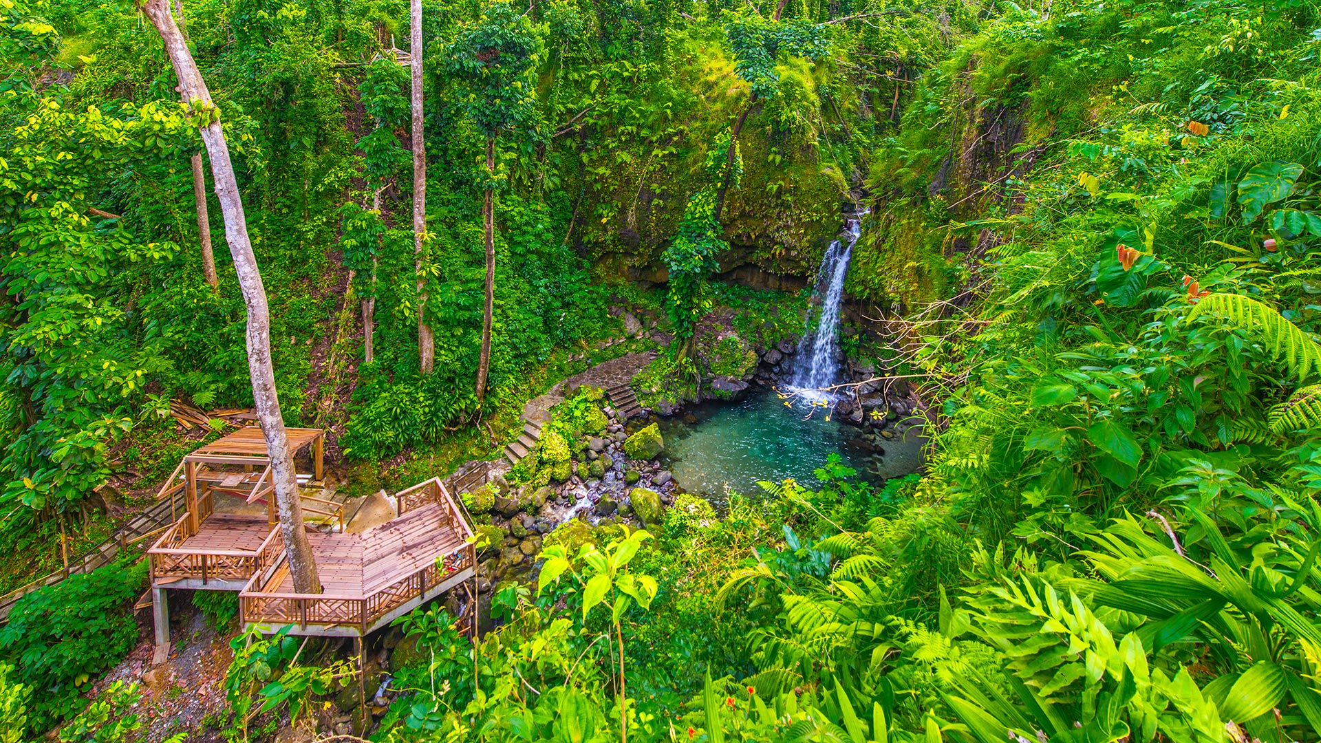 1920X1080 Dominica Emerald Pool