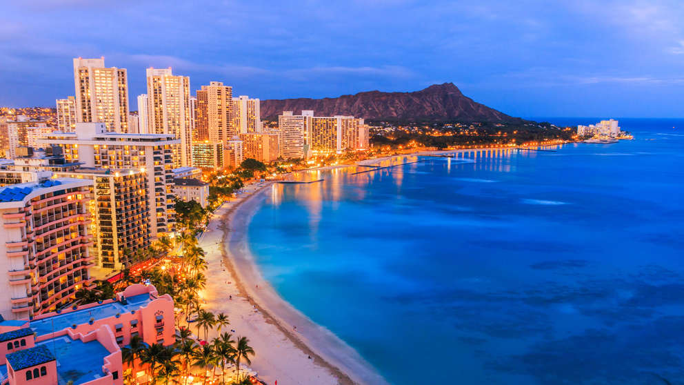 1920X1080 Oahu Honolulu Beachfront