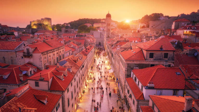 Påstigning i Dubrovnik