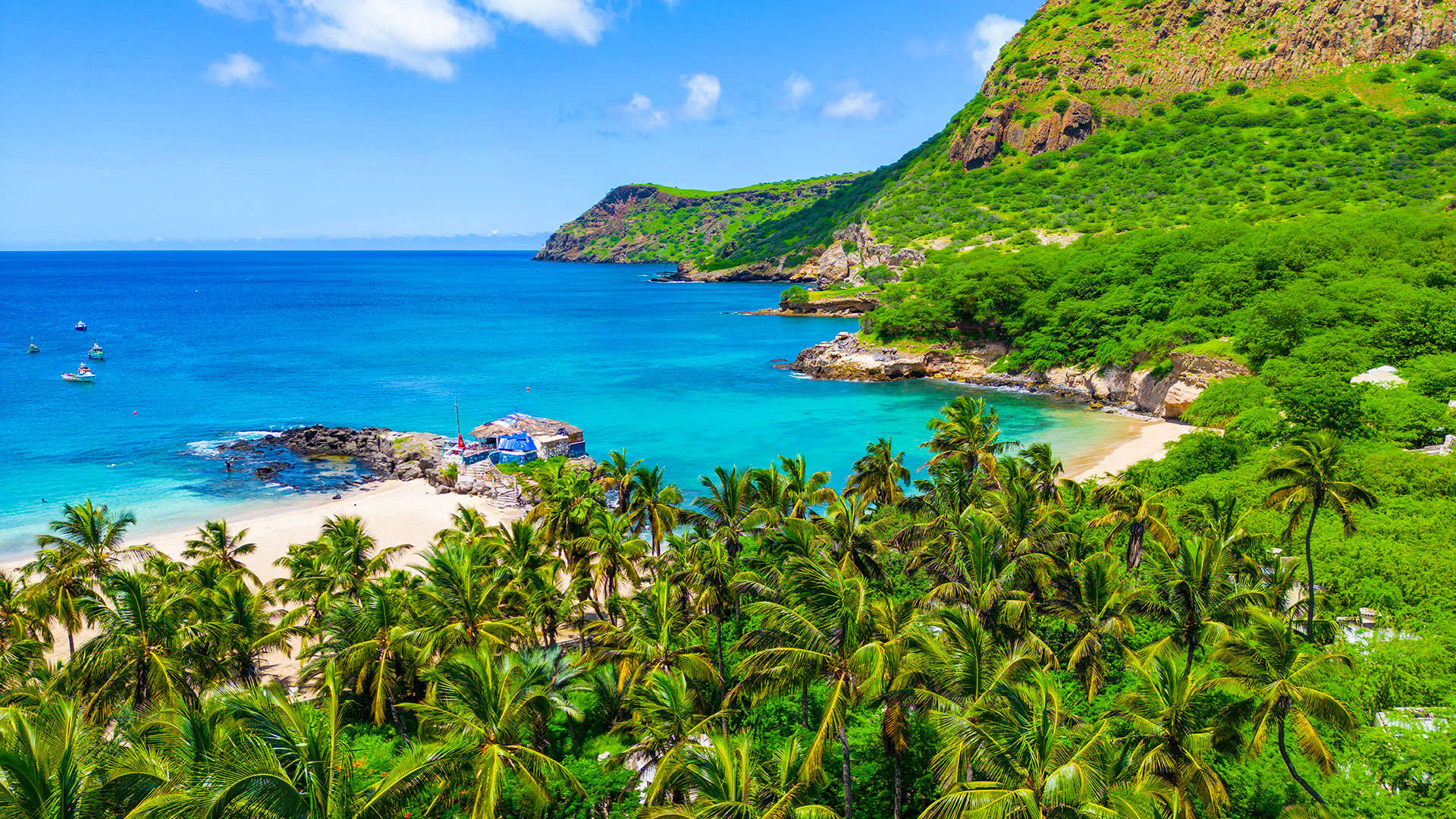 1920X1080 Cape Verde Tarrafal Beach Santiago Island