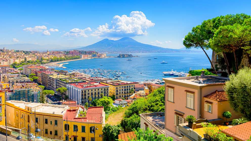 1920X1080 Napoli Med Vesuv