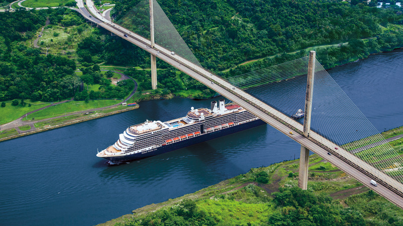 1920X1080 Holland America Line Panama Kanal