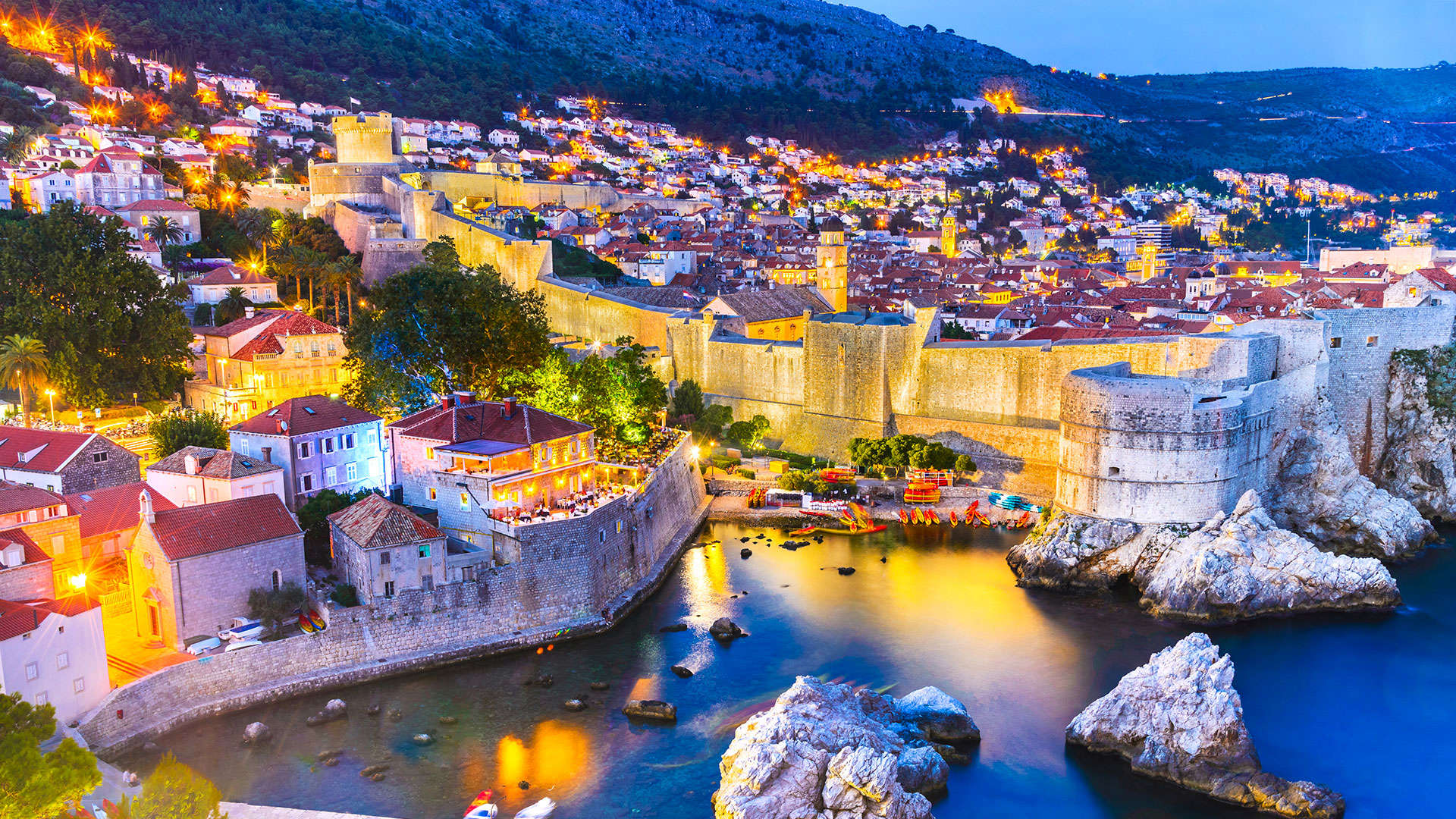 1920X1080 Dubrovnik Aften