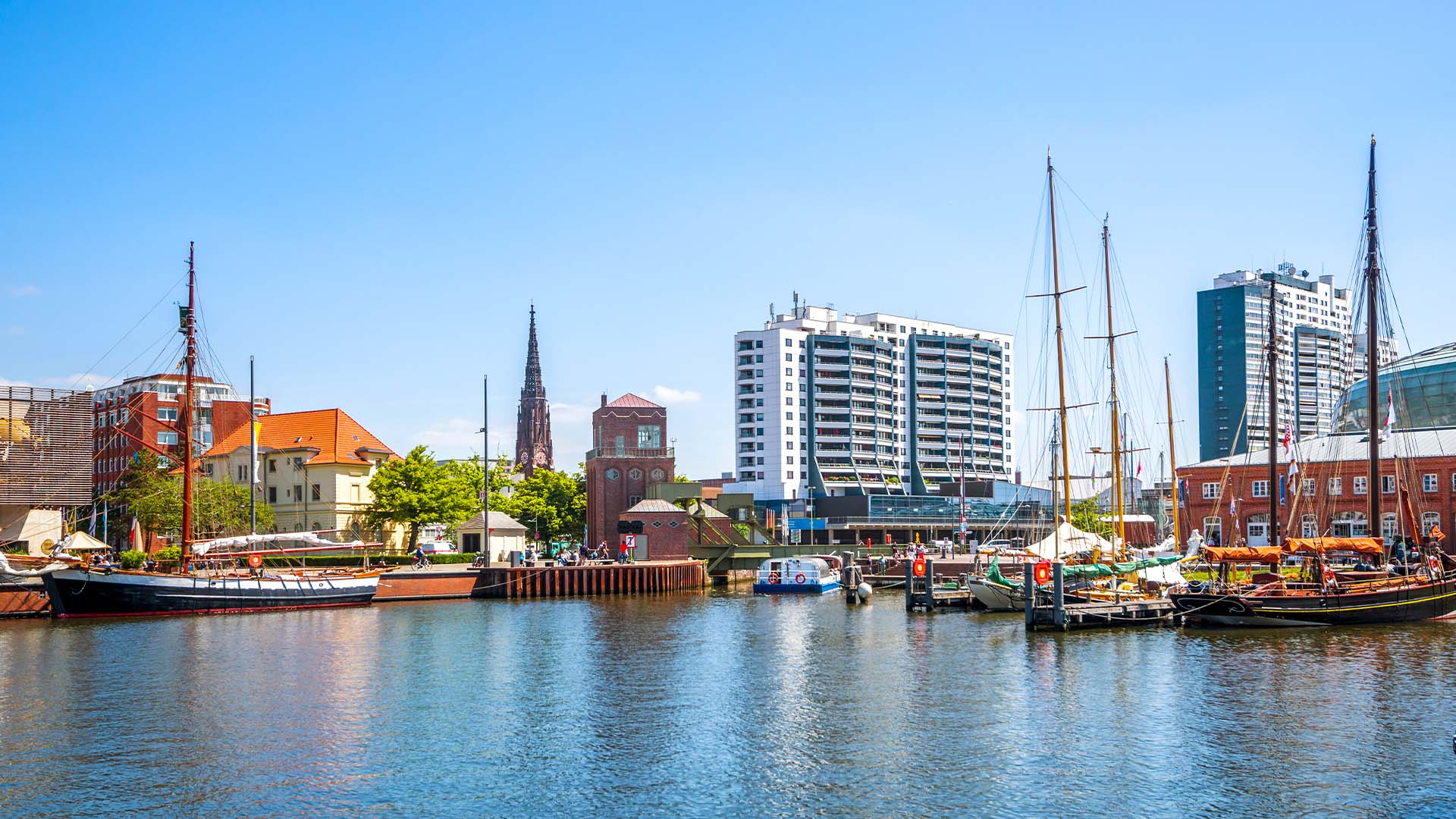 1920X1080 Bremerhaven Marina