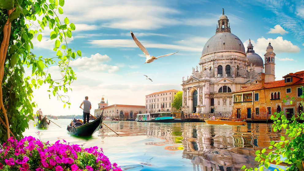 1920X1080 Venedig Gondol