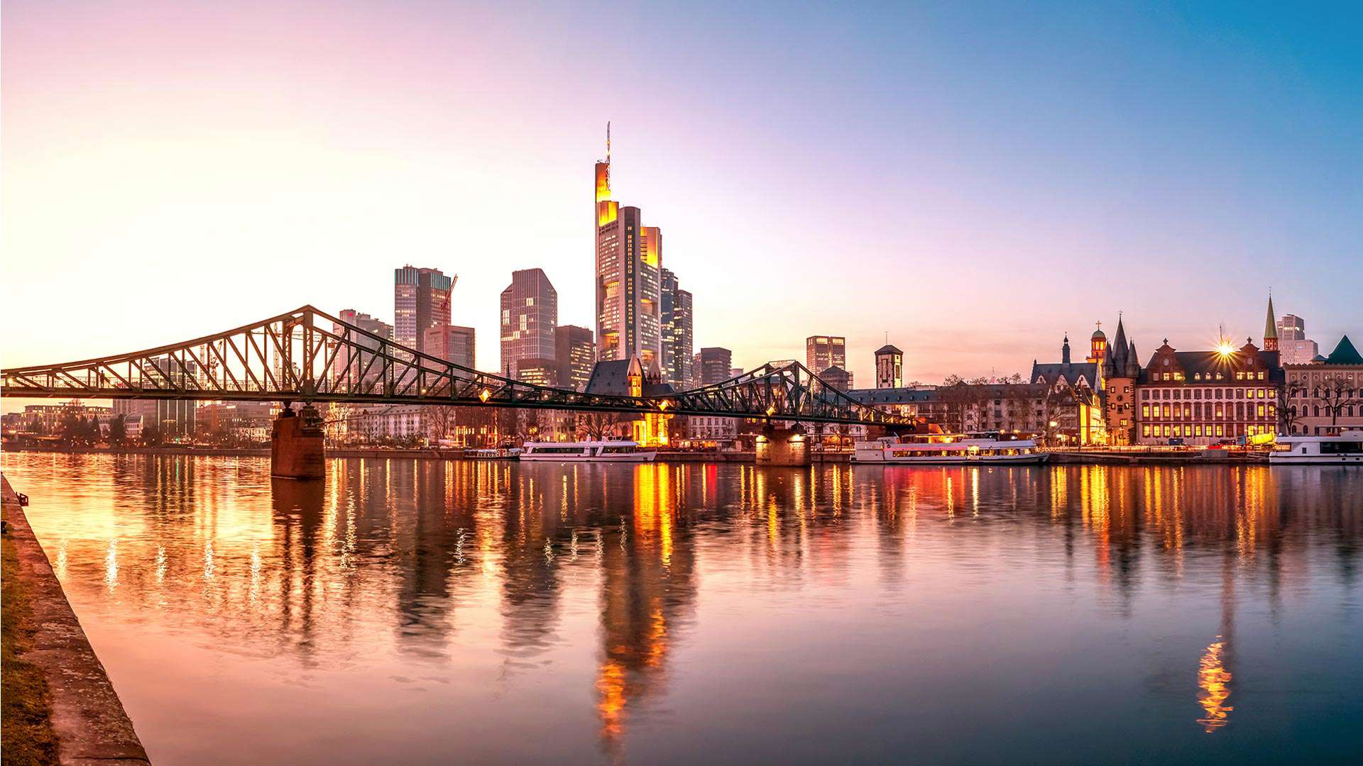 1920X1080 Frankfurt Skyline