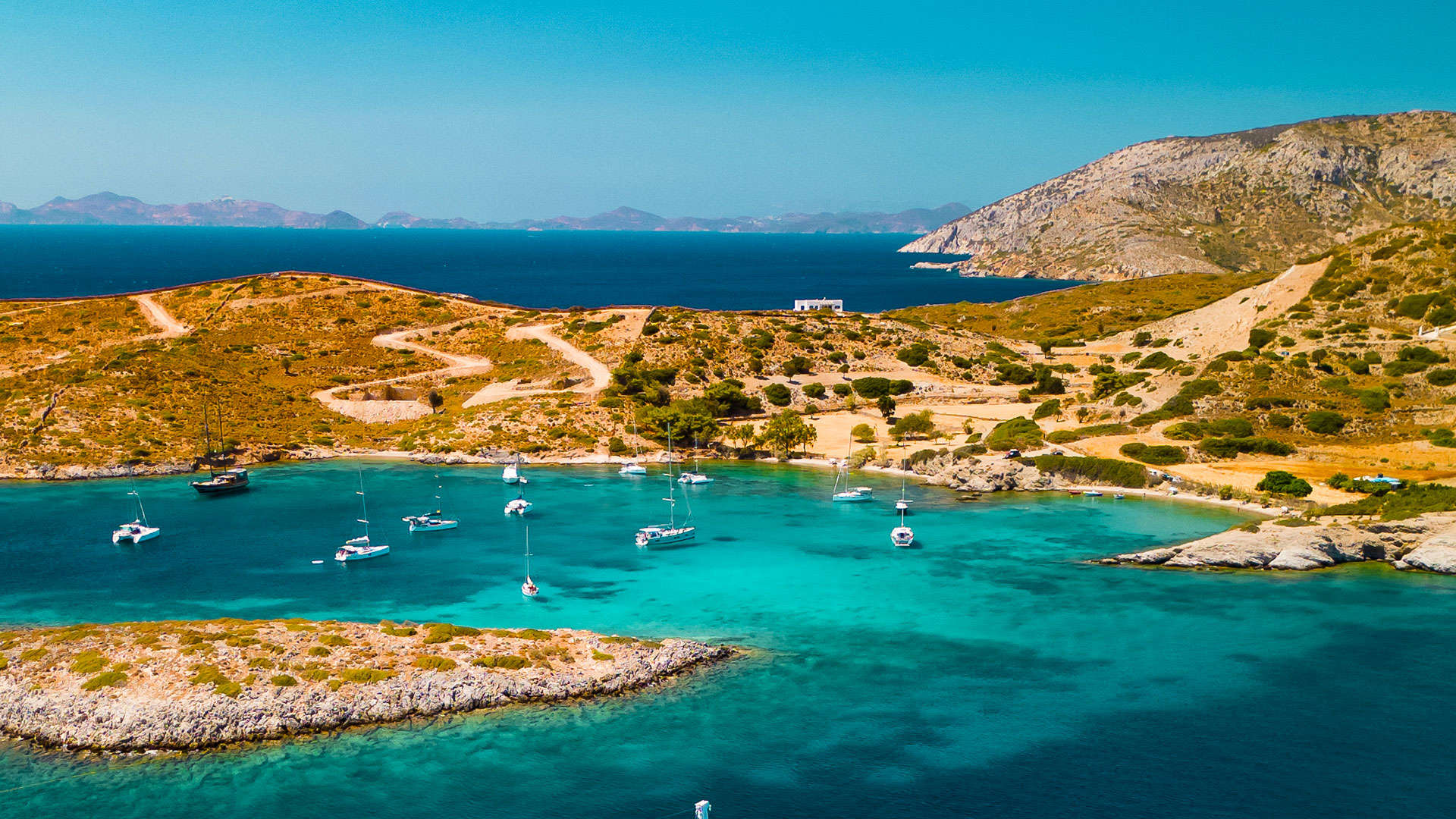 1920X1080 Greek Bay