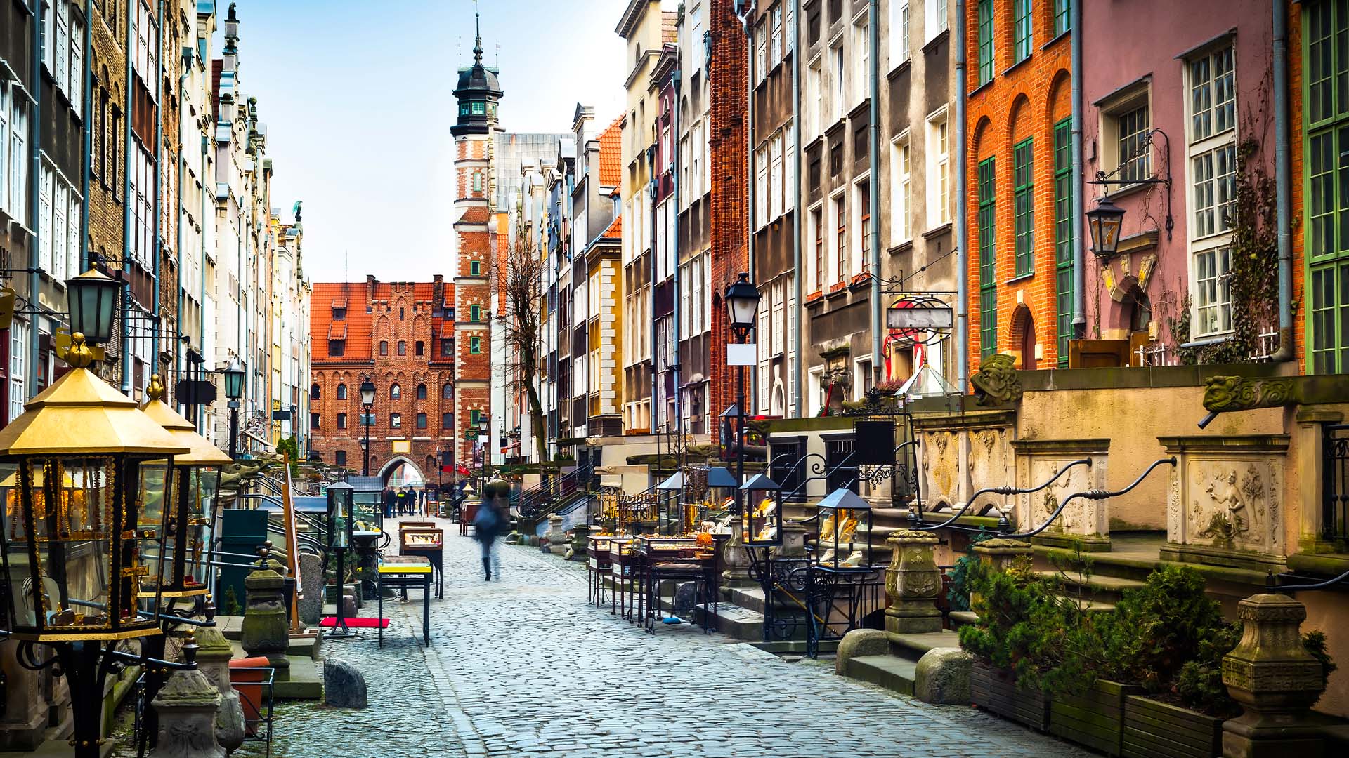 1920X1080 Gdansk Oldtownstreet