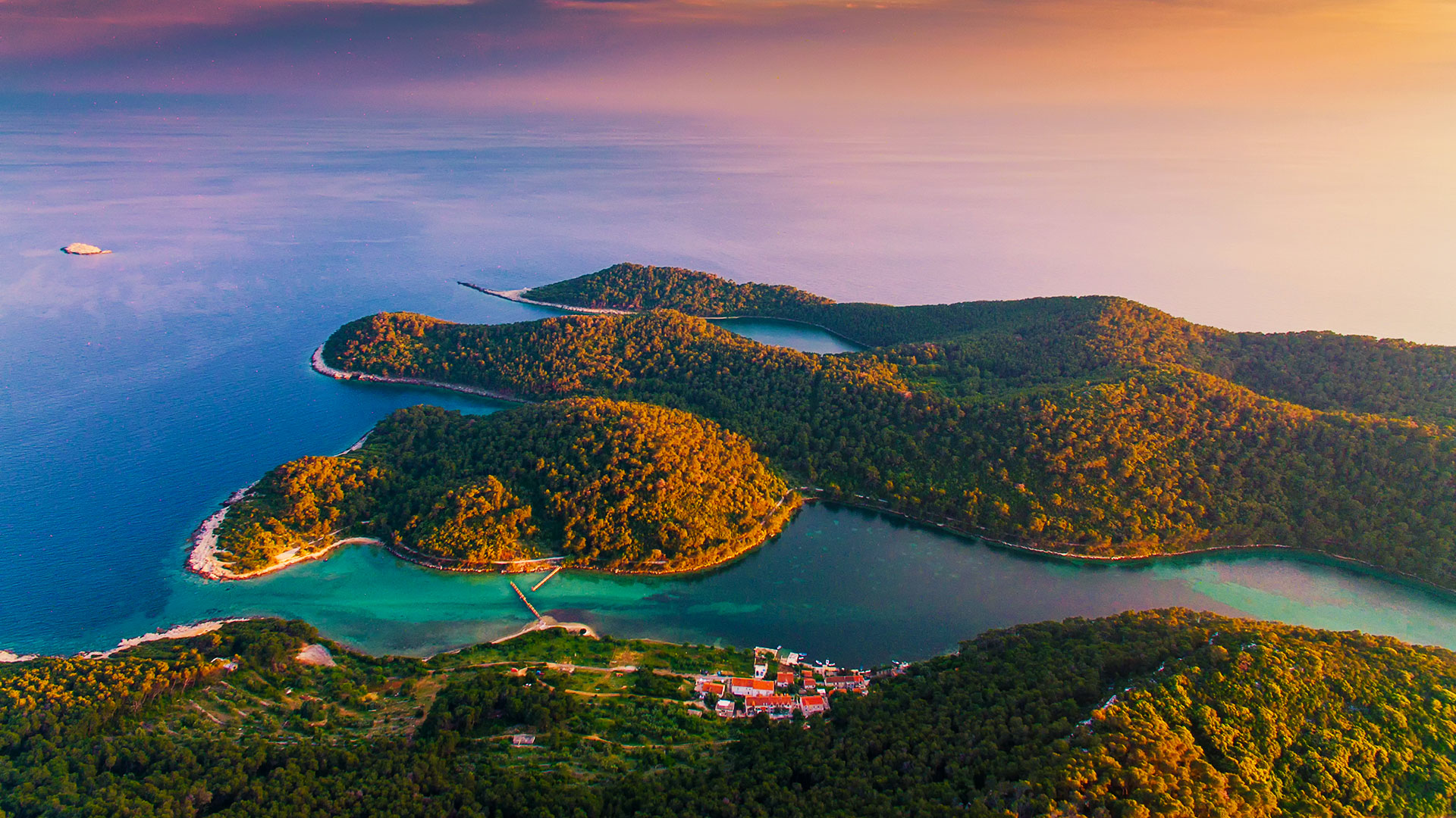 1920X1080 Mljet Island Vue