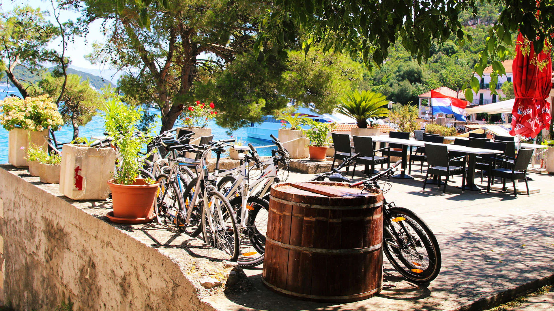 1920X1080 Mljet Island Island Bikes