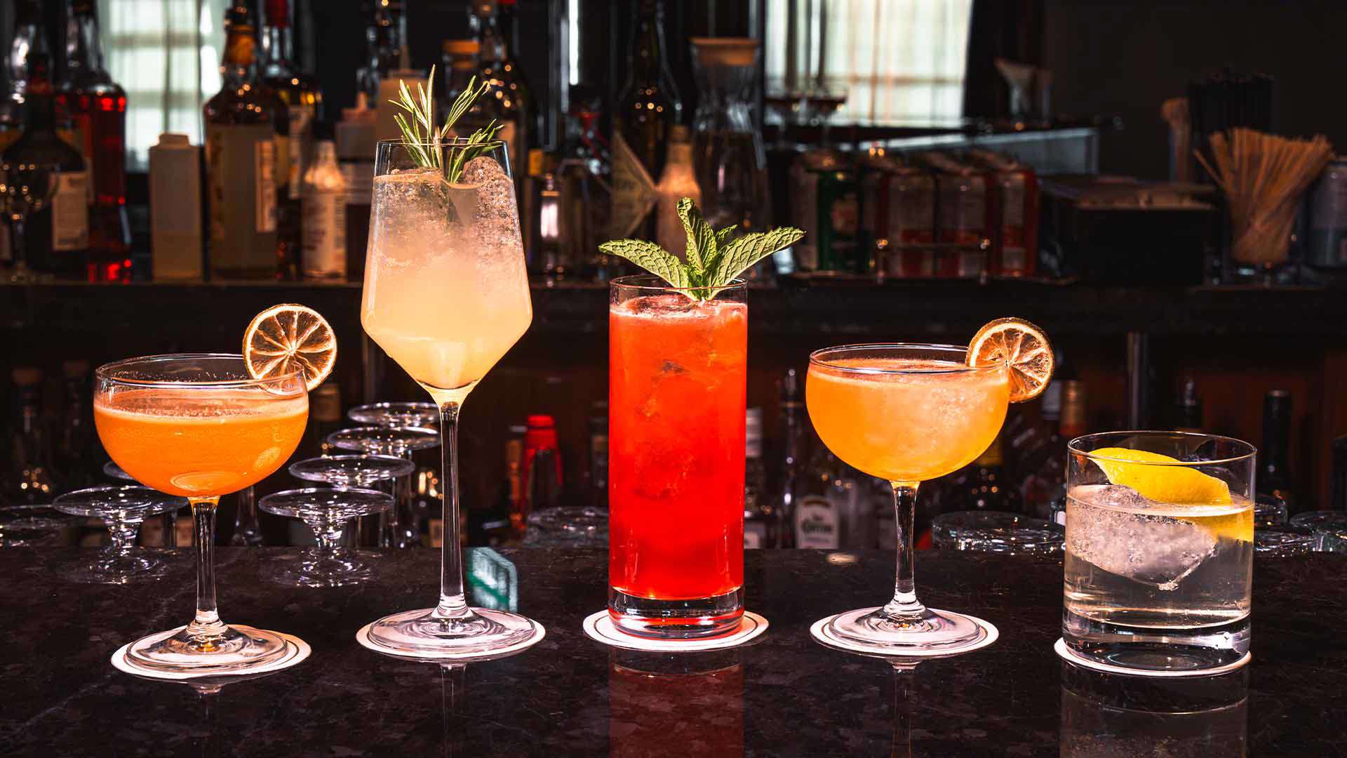 1920X1080 Holland America Line Cocktails