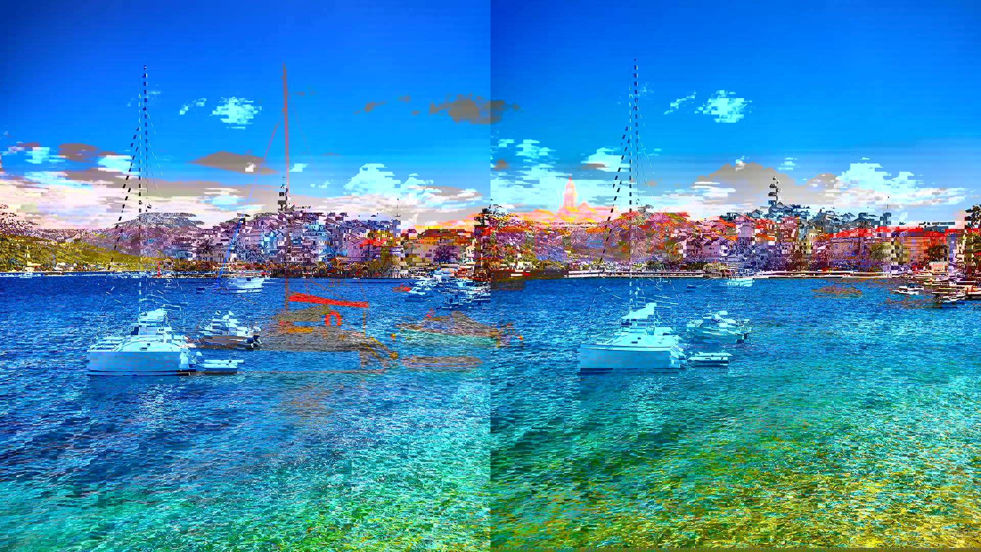 1920X1080 Korcula Havn