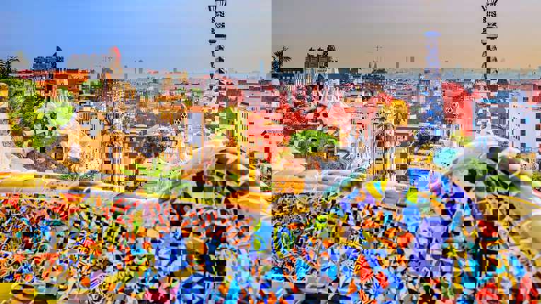 Ankomst til Barcelona kl. 06:.00 og hjemrejse