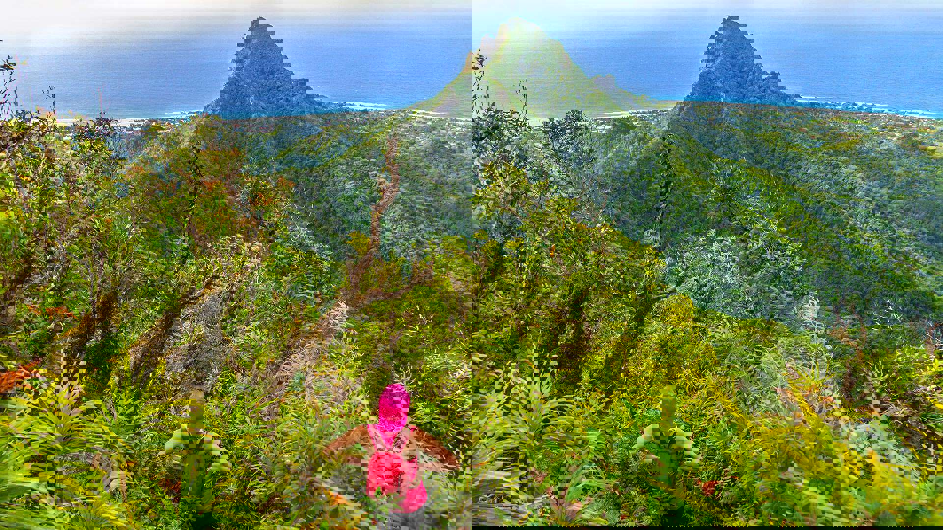 1920X1080 Pitcairn Island Trekking