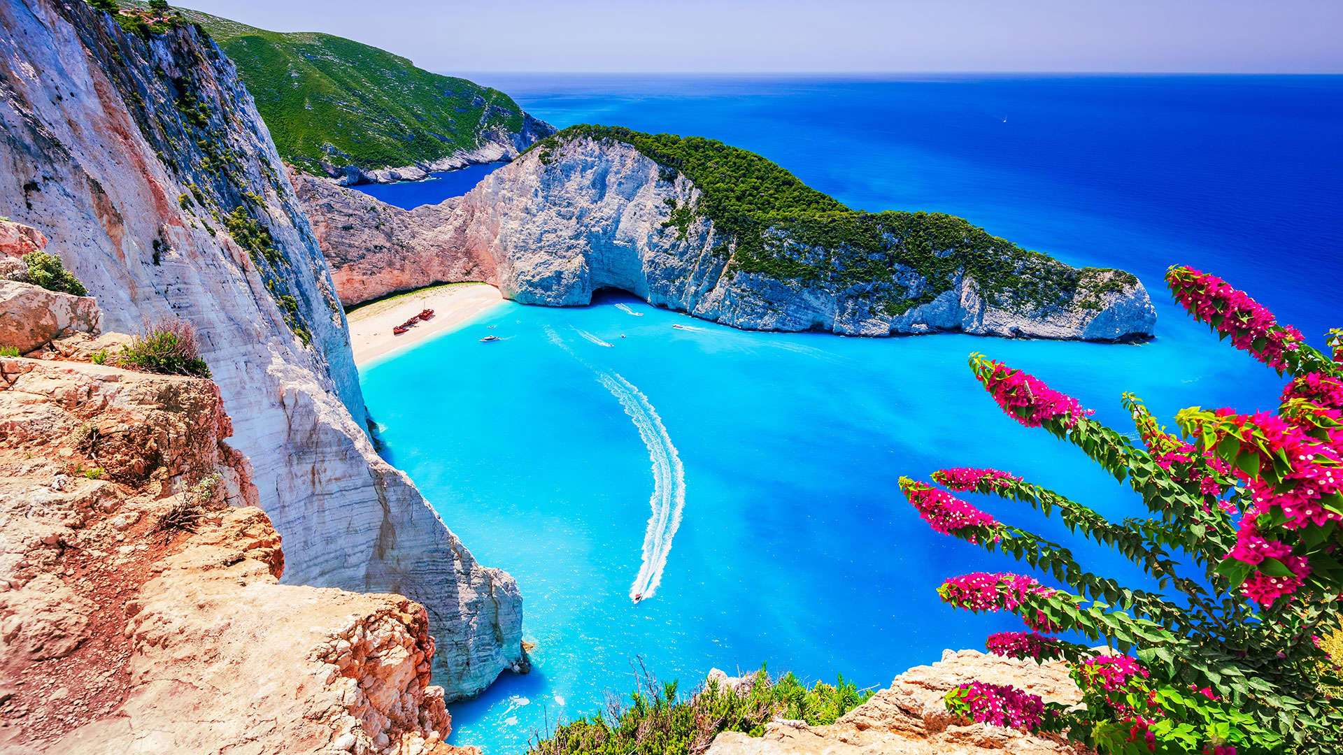 1920X1080 Zakynths Navagio Beach