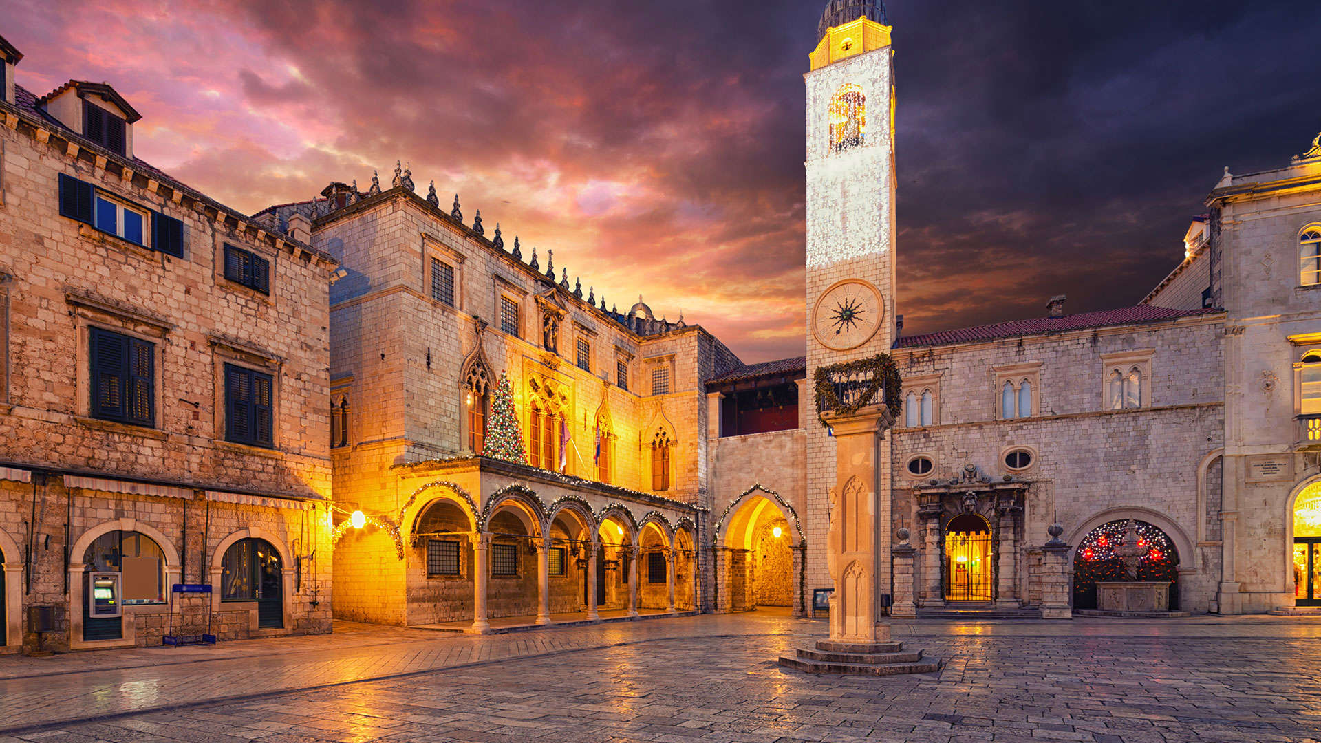 1920X1080 Dubrovnik Aftenvue