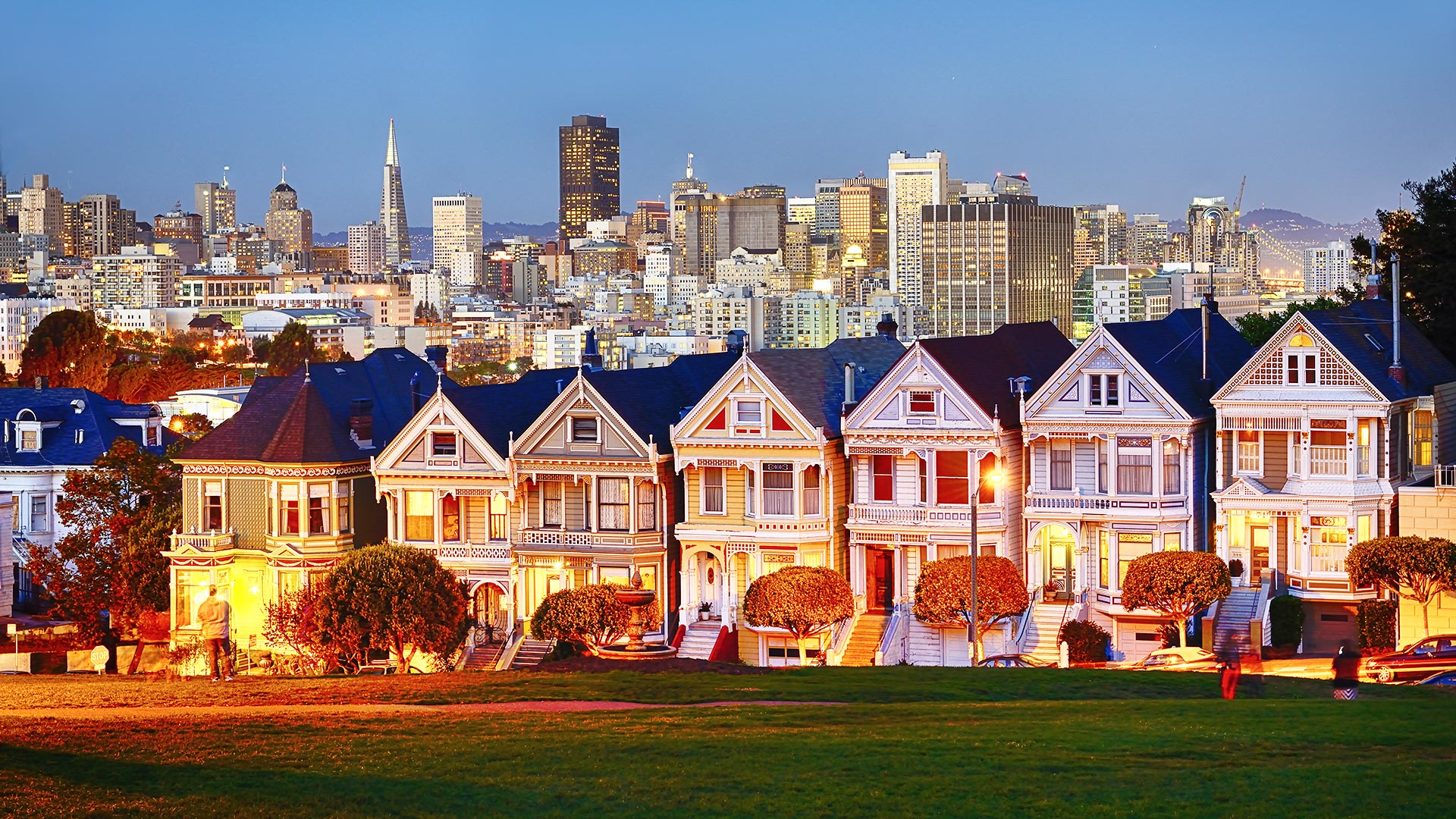 1920X1080 San Francisco Viktorianske Huse