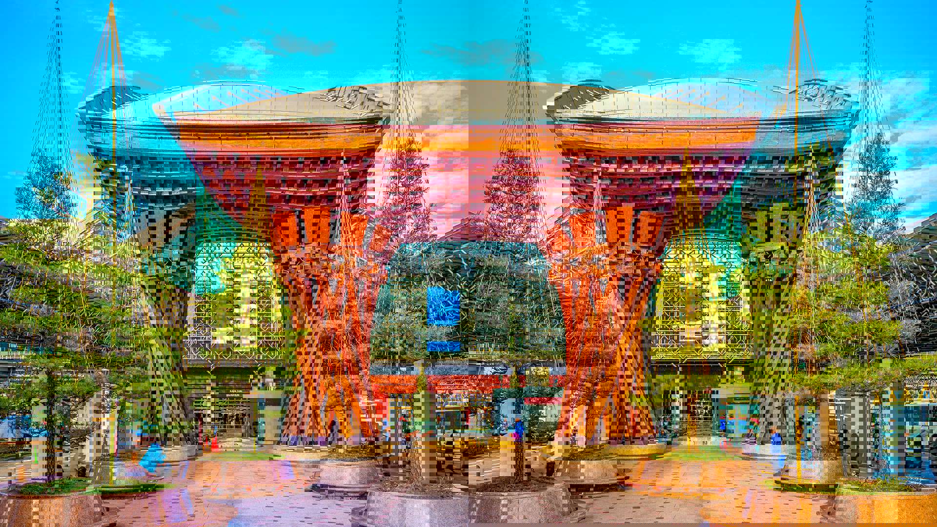 1920X1080 Kanazawa Trommeporten