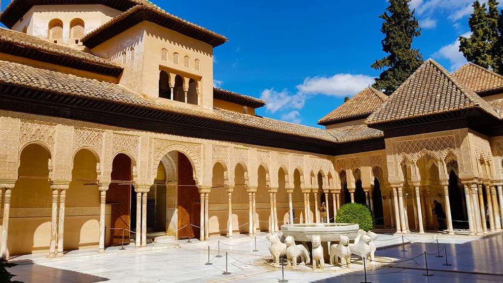 1920X1080 Malaga Palacio De Los Leones