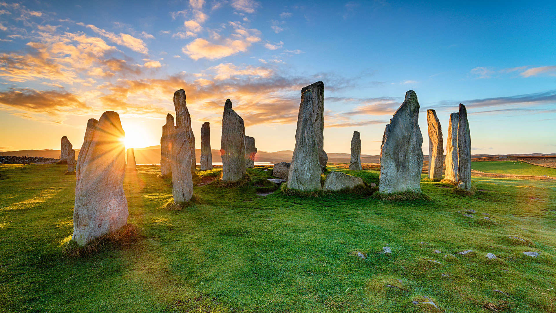 1920X1080 Stornoway Callanish Stone Circle On The Isle Of Lewai