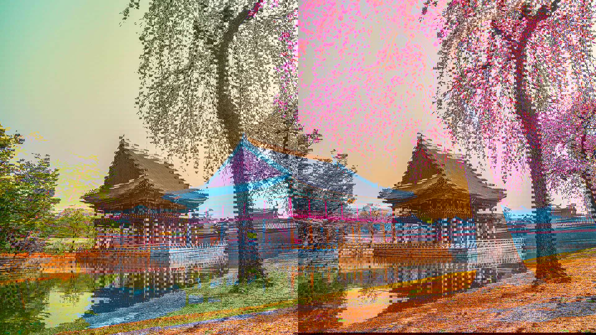 1920X1080 Seoul Gyeongbokgung Palace