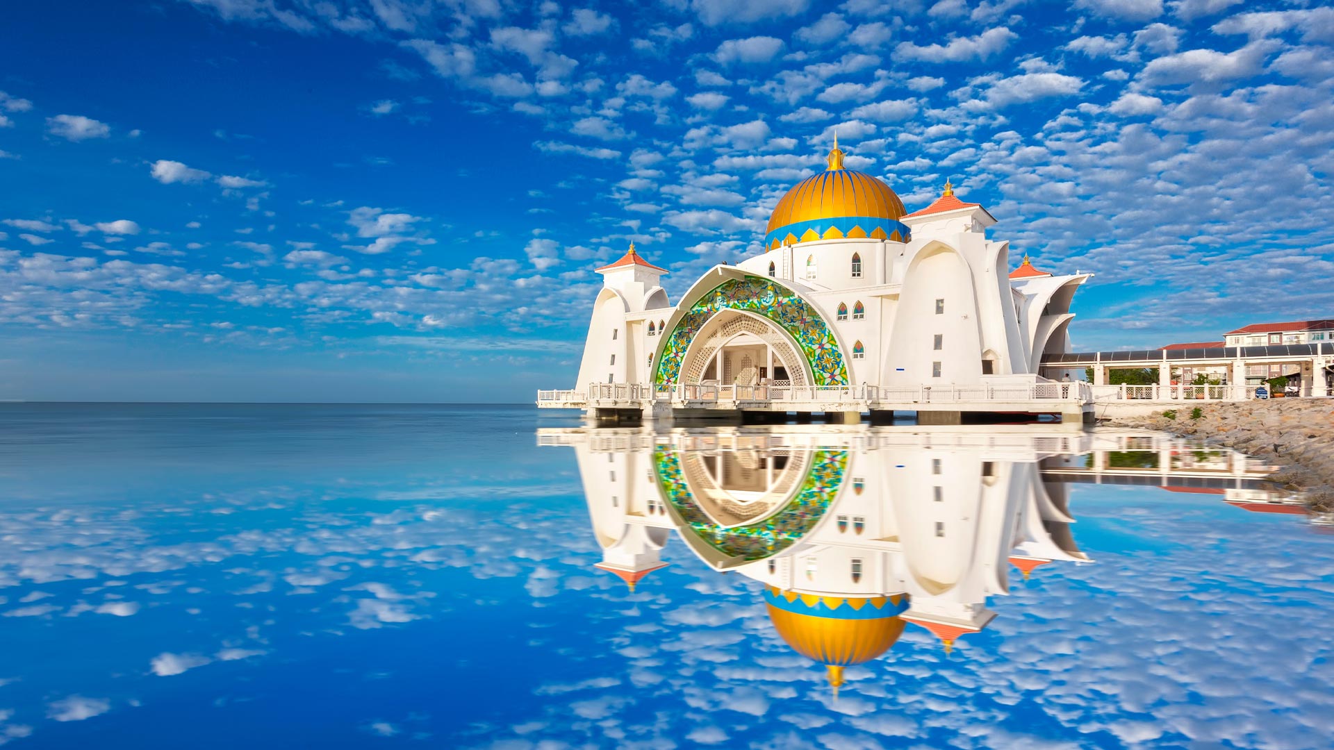 1920X1080 Malacca Watertemple