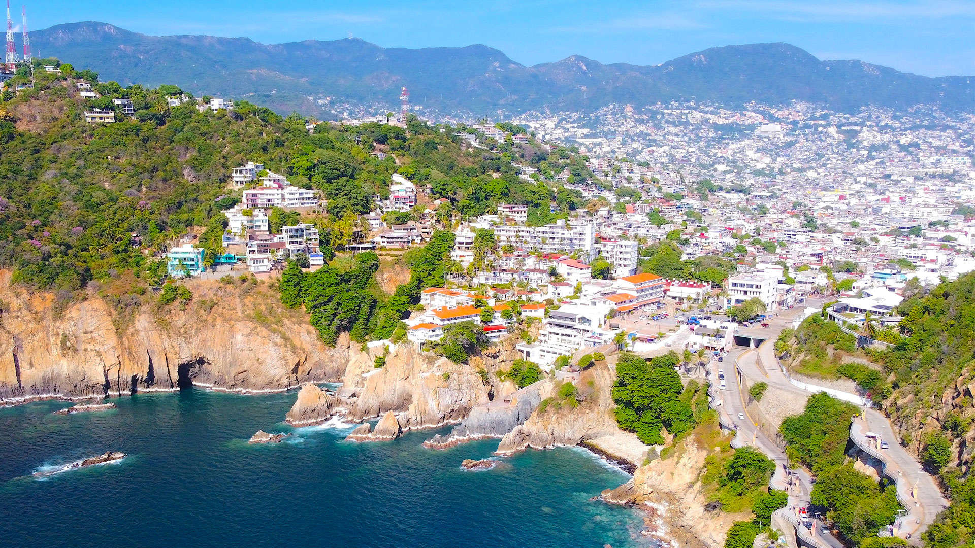 1920X1080 Beach Of Acapulco Guerrero