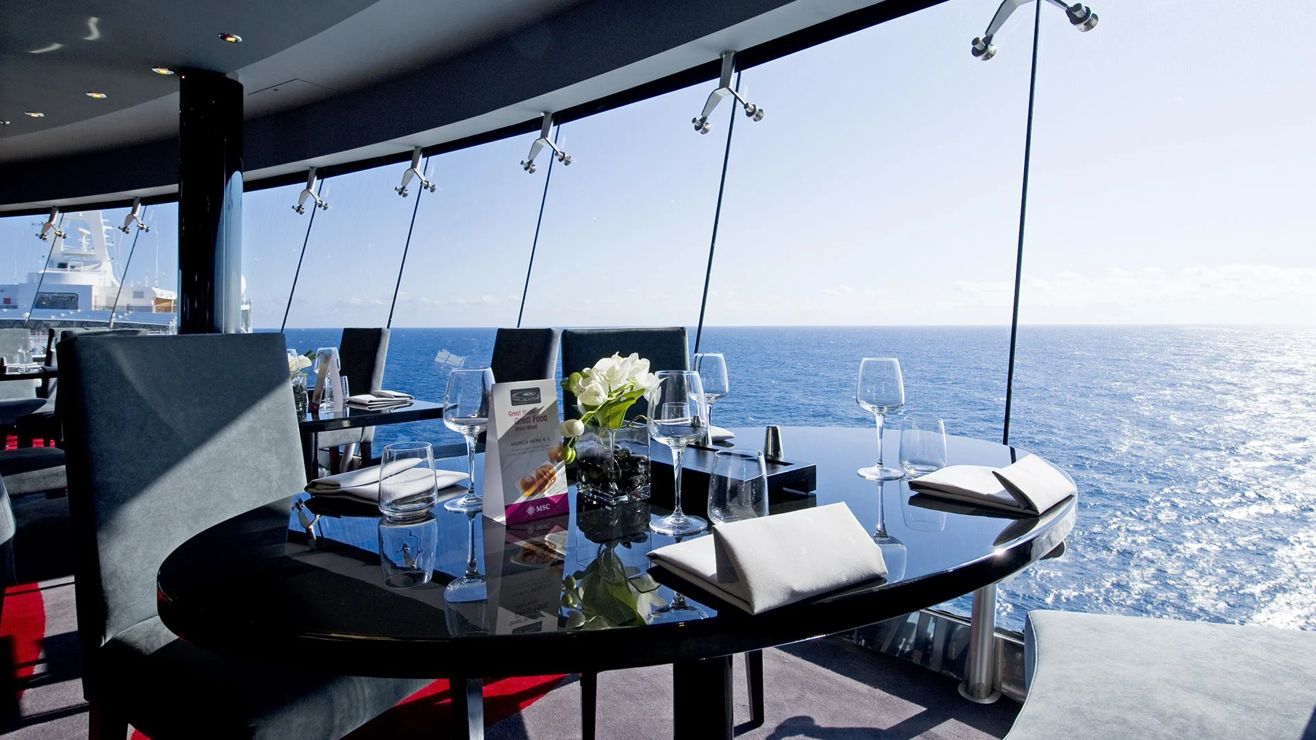 MSC Divina Restaurantudsigt