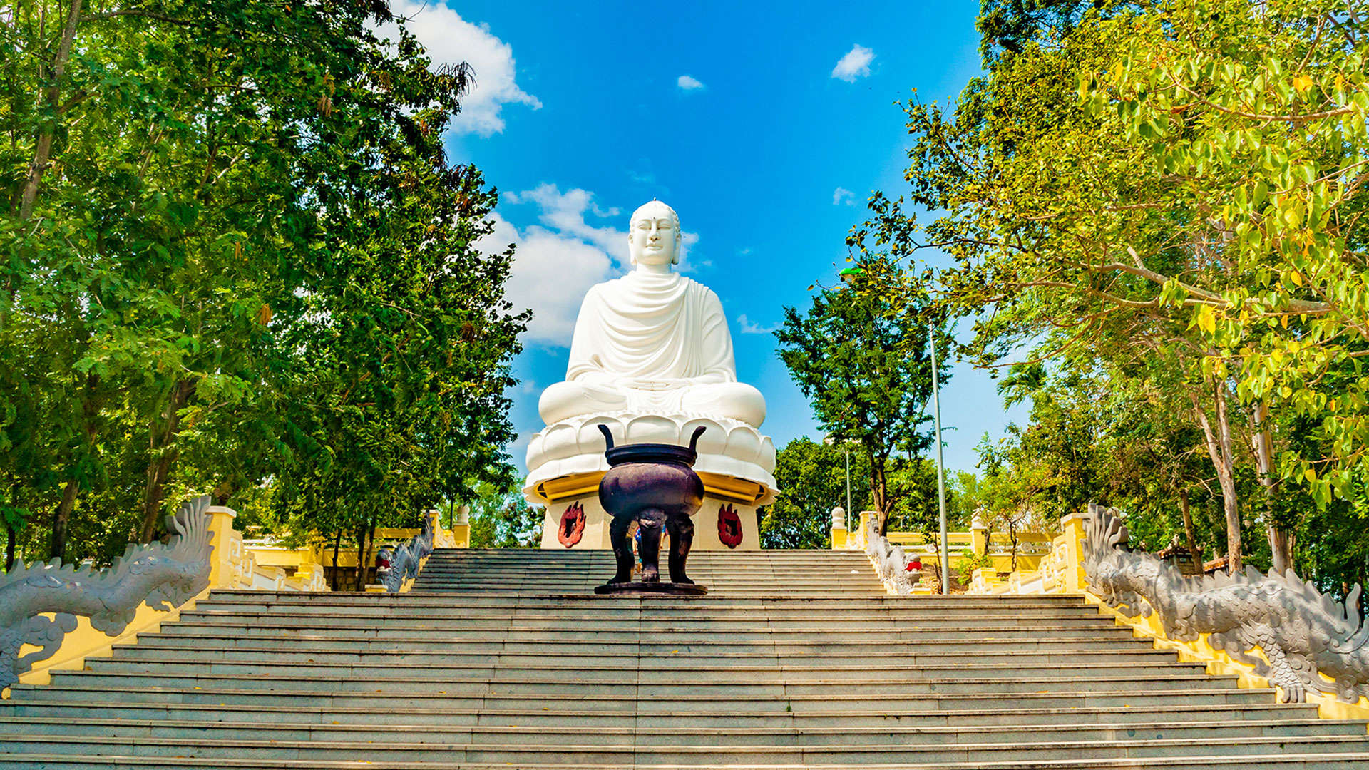 1920X1080 Nha Trang Big White Buddha