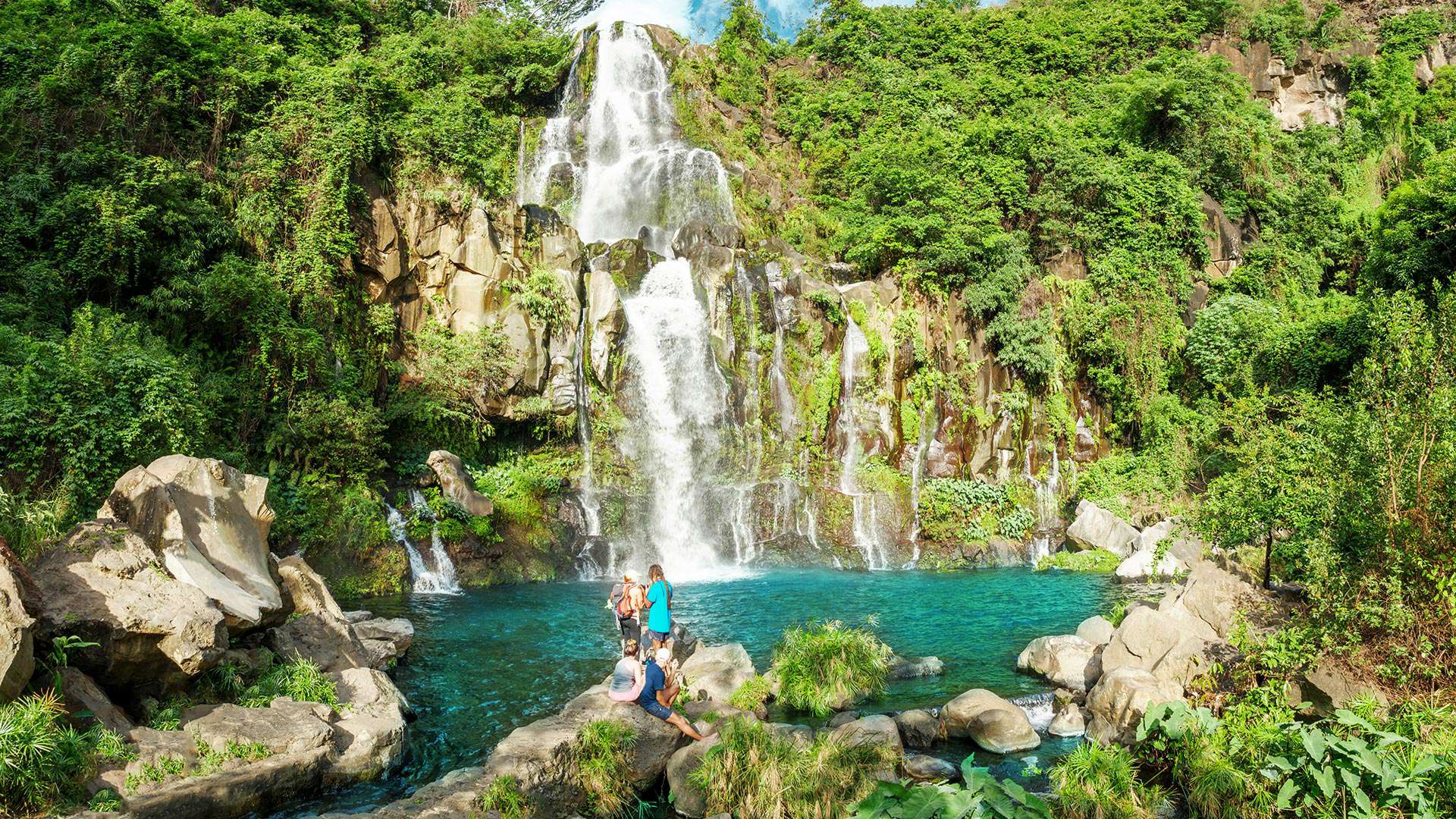 1920X1080 Reunion Grand Galat Waterfall