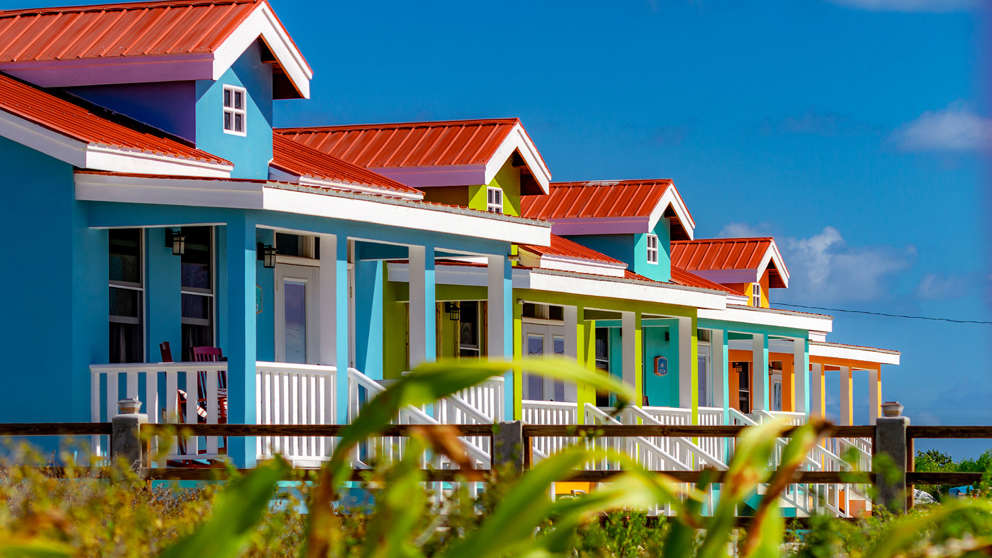1920X1080 Virgen Anegade Colored Beachhouses