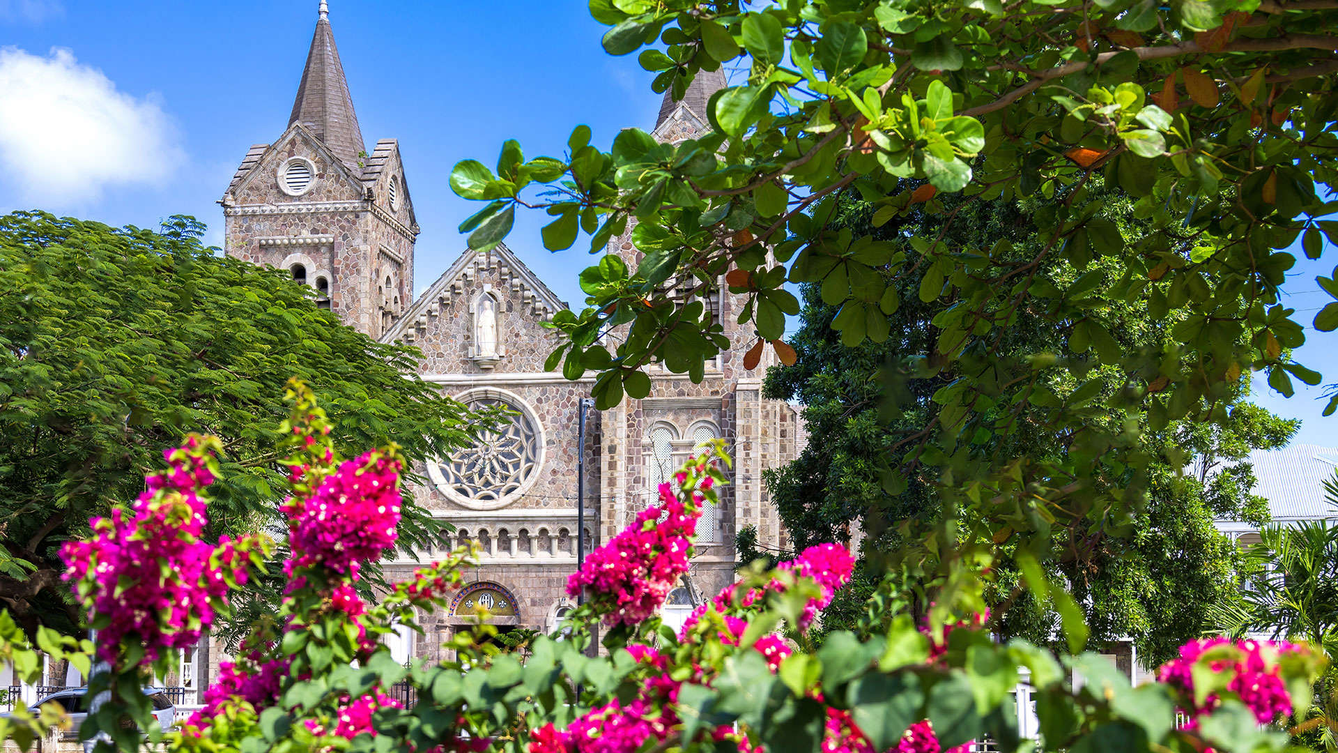 1920X1080 Basseterre Katedral