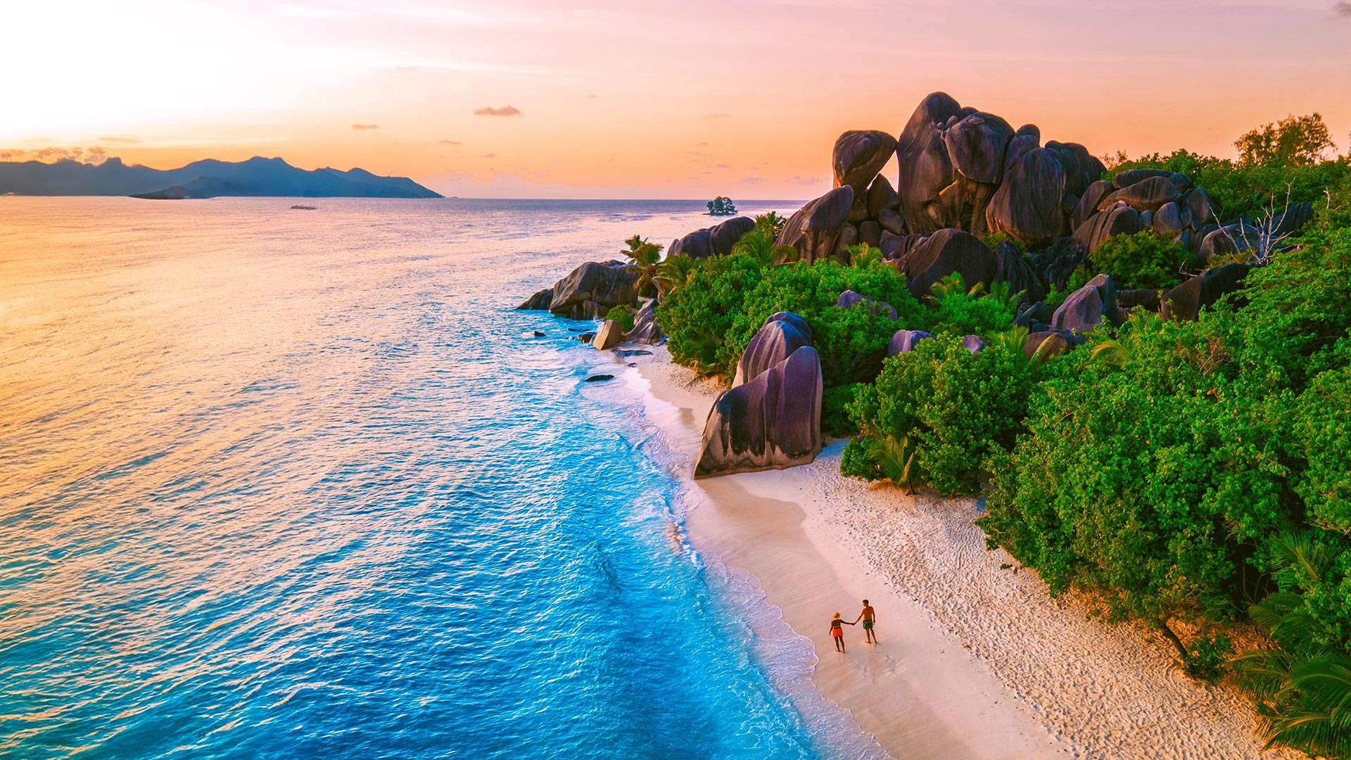 1920X1080 Seychellerne Anse Source D Argent La Digue